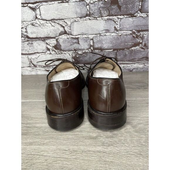 G.M. Endless 9502 Brown Leather Derby Oxfords Lace Up Dress Shoes Men 9M US/42EU main image 15